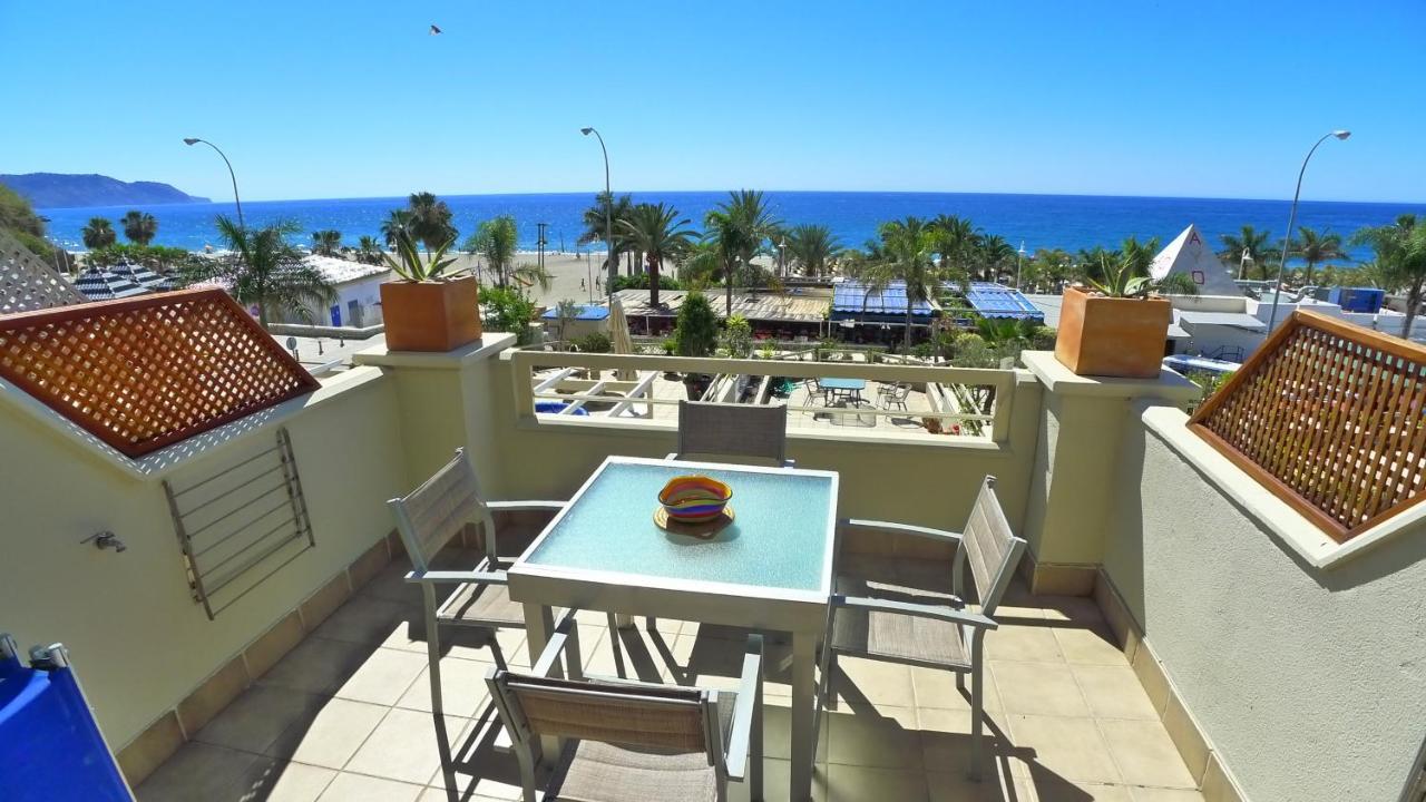 Appartement Burriana Front Line à Nerja Extérieur photo