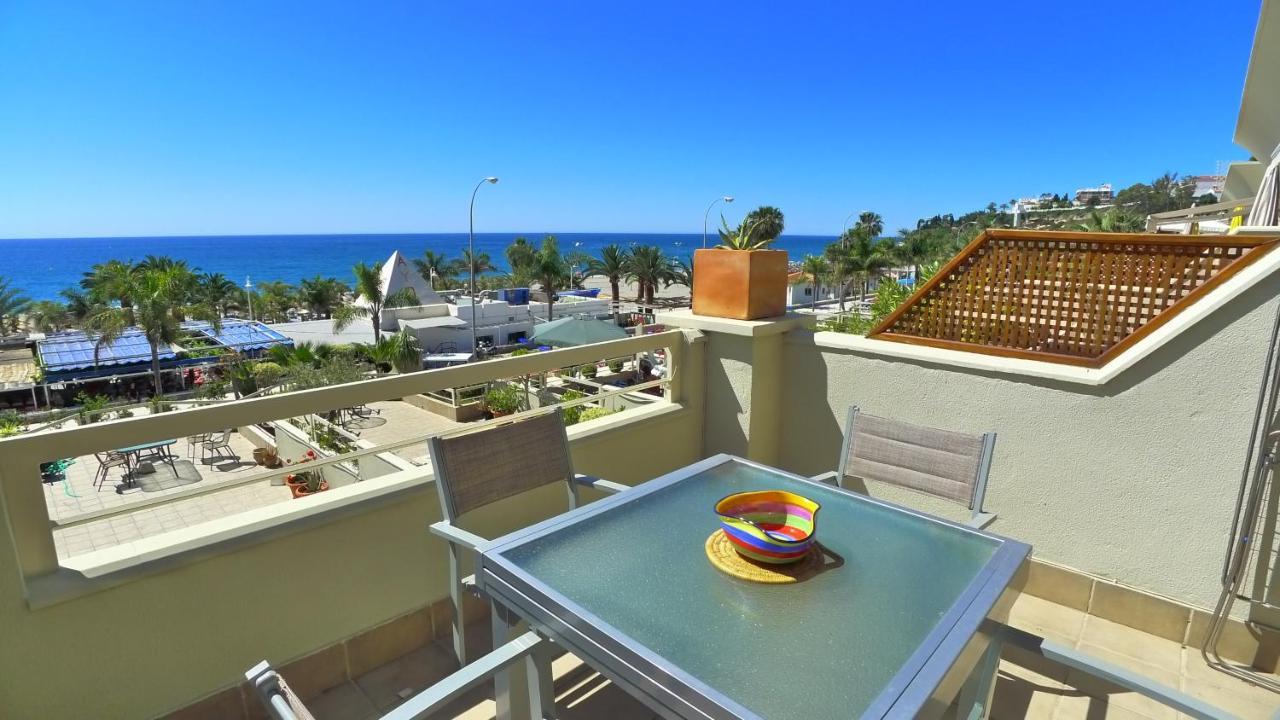 Appartement Burriana Front Line à Nerja Extérieur photo